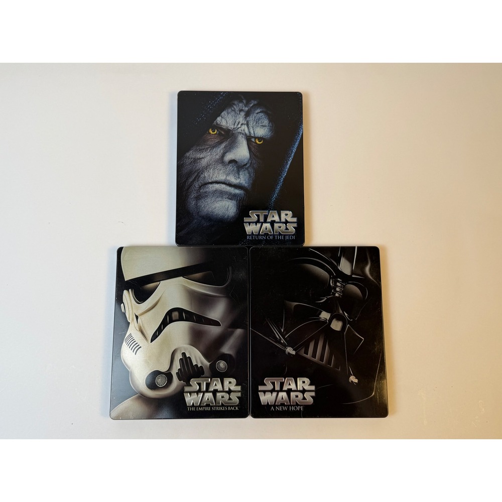 Star Wars Original Trilogy Steelbook Blu‑ray Set – Limited Edition Collector Set